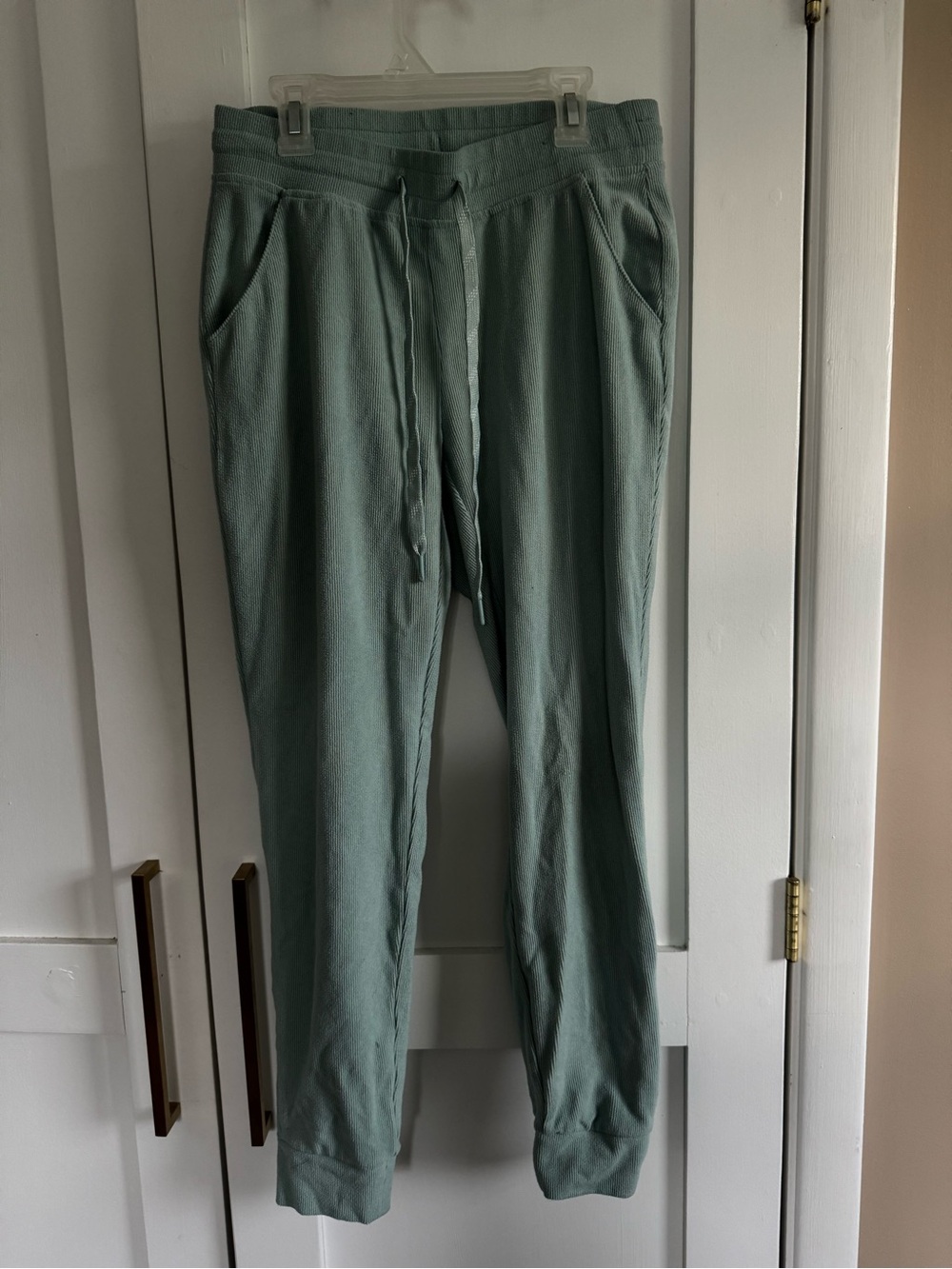 Marc New York Sage Green Drawstring Joggers